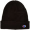 Champion Uni-Erwachsene Logo Cuff Beanie-Mütze, Schwarz/Rot/Blau, Einheitsgröße