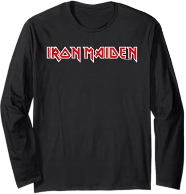 Iron Maiden Classic Logo Long Sleeve T-Shirt