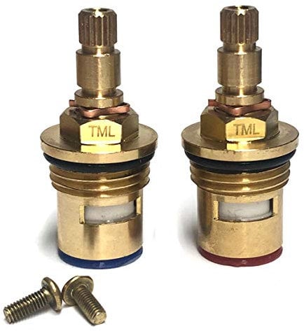 Bristan VS01-C20 | BS5412 XZ Compatible Tap Cartridge Valve Quarter Turn x 51mm x 20 1/2 BSP (No Threaded Collar)