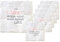 Bada Bing 6er Set mit 120 Stück Servietten mit Spruch für Geburtstag Hochzeit - lustige Papierservietten weiß „Von Liebe allein wird auch keiner satt“ - edle Tischdeko Deko für den Frühling Sommer