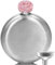 Juego de petaca y embudo de acero inoxidable de Ohok, para mujeres, pistón de bolsillo, botella de alcohol con brillantes brillantes, idea de regalo, 5 oz. 150 ml. Adecuado para llevar alcohol.