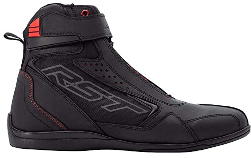 RST Frontier Motorradschuhe (Black/Red,44)