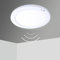 HiBay 18W Deckenlampe mit Bewegungsmelder Flach 18mm LED Lampe mit Bewegungsmelder 3000K Warmweiß 1800lm Rund Deckenleuchte 230V für Flur Treppen Keller Balkon