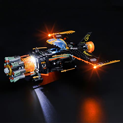 BRIKSMAX Led Beleuchtungsset für Lego NINJAGO Coles Felsenbrecher - Compatible with Lego 71736 Bausteinen Modell - Ohne Lego Set