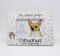 power gift CHIHUAHUA - Bilderrahmen mit Spruch. Fotorahmen zum Aufstellen oder Aufhängen. Wohnungsdekoration. Geschenk für jeden Hundehalter - Chihuahuabesitzer.