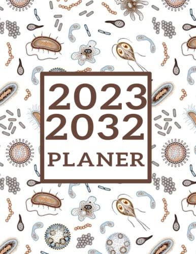 10-Jahres-Monatsplaner 2023-2032: Zehn-Jahres-Monats-Planer - 10 Jahre auf einen Blick 120 Monate Jahres-Monats- & Wochenplan-Organizer ... (Großer 10-Jahres-Kalender-Planer 2023-2032)