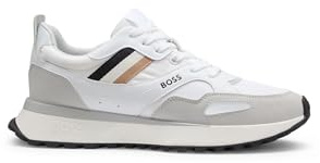 BOSS Mens Jonah Runn Running-Style Trainers with EVA-Rubber Outsole Size 6