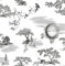 Wallpops NUS4549 NUWALL 2022 (SW) Fairytale TOILLE Black Peel & Stick Tapete