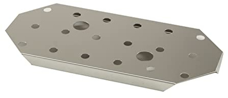 GN-Behälter Einlegeböden Abtropfgitter gelocht 1/3 aus Edelstahl