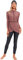 IBTOM CASTLE Muslimische Badeanzug Damen, Burkini Damen Muslim, Ganzkörper Badeanzug Damen, Hijab Badeanzug Damen, Bescheidene Modest Muslim Swimwear Langarm Top+Hosen+Hijab 3 Stücke Set Ziegelrot S