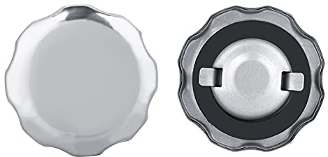 Tapa de Tanque de Gasolina para Ohv, para Motor Gx160, Tapa de Tanque de Combustible Cromado de Metal para Motores Gx160 Gx200 Gx240 Gx270 Gx340 Gx390