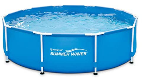 Summer Waves Piscine Tubulaire Active Frame Pool Ronde 4,57 x 0,84 m