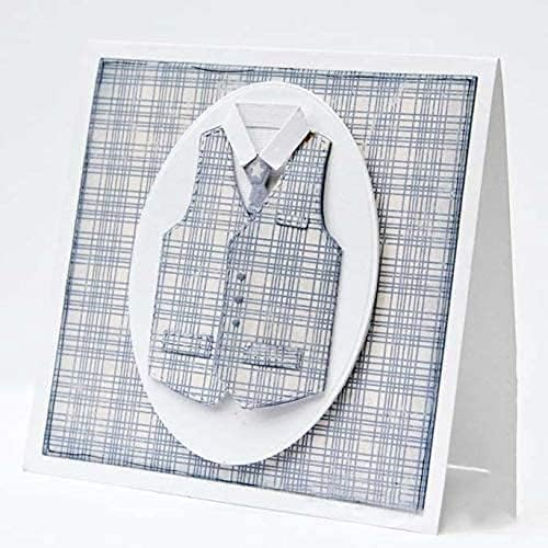 Jowxsx Metall-Stanzformen für Scrapbooking, Grußkarten, Einladungen & Geschenke - Stanzschablone für DIY Bastelarbeiten & Alben