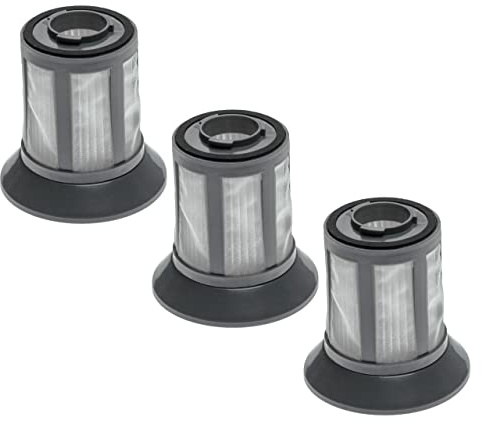 vhbw 3x Staubsaugerfilter kompatibel mit King d Home 52743 Staubsauger | Filtereinsatz (Nylon- + HEPA-Filter) Schwarz Grau Weiß