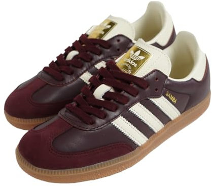adidas Samba OG Woman (Maroon/CreWht/Gold, 37 1/3)