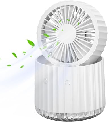 Ventilador de niebla pulverizadora, ventilador de niebla de pulverización de agua | Ventilador de pulverización de agua portátil para humectación de escritorio, ventilador de mesa de escritorio al