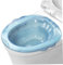 Baignoire de Sitz pour les toilettes, au-dessus des toilettes Sitz Bath pour les hémorroïdes, bidet portable anti-débit avec trous de drainage, bains de Sitz pour hémorroïdes post-partum Soins privés
