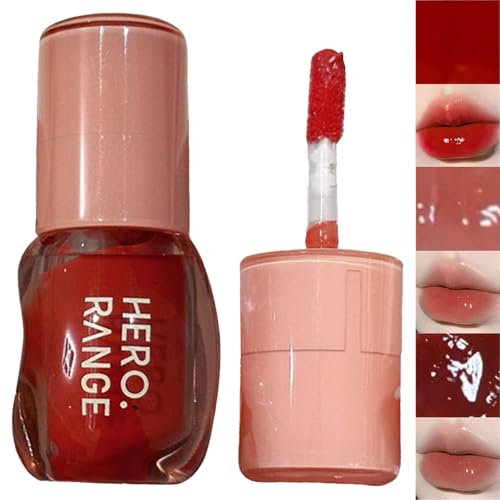 YJLYQF 3 PCS Lip Tint Stain, Korean Lip Gloss Natural long lasting waterproof High-Shine Lightweight Moisturizing Non-Sticky Finish romand Vivid Color lip makeup products, lipstick for women and girl