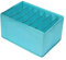 MUSISALY 1stk Unterwäsche Organizer Zur Aufbewahrung Von Socken Korb Für Kleinigkeiten Aus Stoff Haussocken Schubladenteiler Aus Stoff Kommodenteiler Blue 210d-polyester