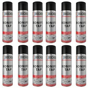 12 X TAPHICEROS Adhesivo en spray para fieltro, 500 ml (12), universal, unión flexible y resistente, adhesión y evaporación rápidas, fácil de aplicar, aplicación precisa, no contiene DCM