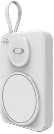 Batterie Externe, 10000mAh Magnétique Powerbank USB-C Charge Rapide Portable Chargeur Support Pliable Compatible avec iPhone X/11/12/13/14/15/16 Series AirPods iPad Apple Watch Samsung