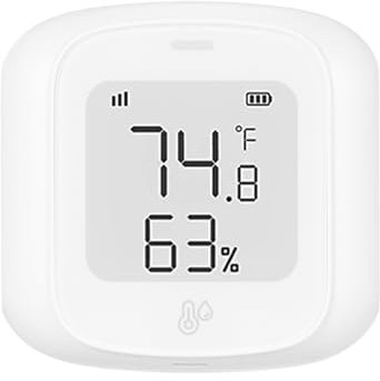 Temperature Humidity Tester with a Large Digital Display WiFi or Zigbee Indoor Thermometer Air Conditioner and Humidifier Automation (WiFi)