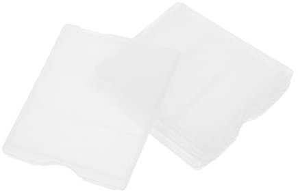 Warmhm 4 Stück Schiebekasten Mikroskop Aufbewahrung Objektträger Halter laborbedarf Mikroskop Zubehör Box Mikroskop -Objektträgerhalter Zubehör für Labormikroskope Plastik Transparent