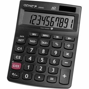 Genie Tischrechner 205MD 10-stellig schwarz