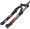 AIFCX Federgabel Stoßdämpfer Mountain Bike Aluminium-Legierung Frühling 1-1/8 Fahrradzubehör,Black-26inch