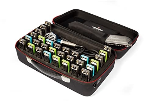 Hohner Harmonica Harmonica, Black (MZ20193)