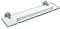 YGCBL Multifunctional Shelf,Bathroom Shelf Shower Storage Wall-Mounted Single Tier Before The Mirror Glass Rack Punch Installation/A52X14.5Cm