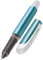 Online Tintenpatronen-Rollerball College Metallic Blue, Rollerball für Rechtshänder & Linkshänder, ergonomisches Griffstück, hochwertiger Roller-Ball, Standard-Tintenpatronen, inkl. Kombipatrone blau