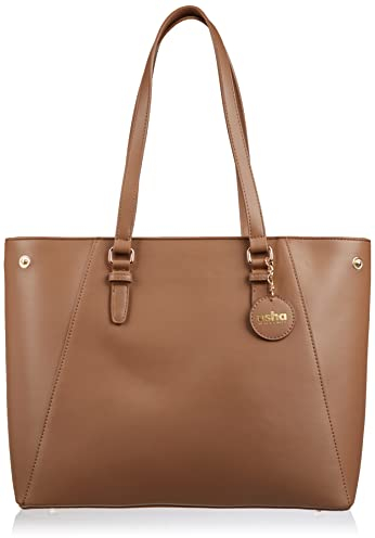 usha BLACK LABEL Damen Tote Bag, Kamel