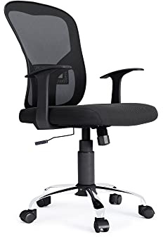 Alphason Tampa Office Chair Black, 62x62x109cm (DxWxH)