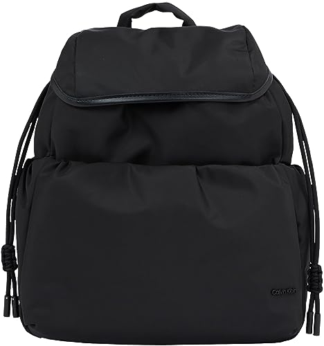 Calvin Klein Ck Nylon Backpack Rucksäcke, Damen, Schwarz (Ck Black), Os