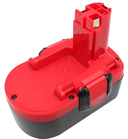 ZUIRUNDA Batteria di ricambio NI-MH da 18 V, 3,5 Ah, per Bosch BAT0 25 BAT1 60. BAT180 13618 1644K 3860CK 52318 PSB 18 VE-2 GSB 18