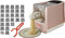 Sirge PASTARIT26 Machine à pâtes fraîches automatique 26 bandes – 300 W – pour tous les types de farine + kit raviolis