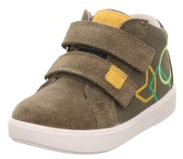 Superfit Jungen Supies Lauflernschuh, Grün Gelb 7000, 26 EU Weit