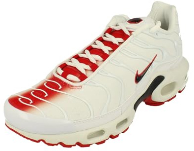NIKE Air Max Plus Mens Running Trainers FN3410 Sneakers Shoes (UK 6.5 US 7.5 EU 40.5, White Midnight Navy 100)