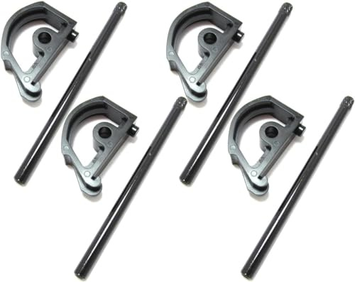Black & Decker Workmate 2Sets Leg Latch Catch D Clip + Pin x 4 WM747 WM750