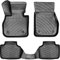 fussmattenprofi.com 3D Gummimatten Set für BMW X1 U11 Baujahr ab 2022 | Extra Hoher Rand Allwetter Auto Fussmatten I TPE Geruchlos rutschfest Fußmatten Zubehör