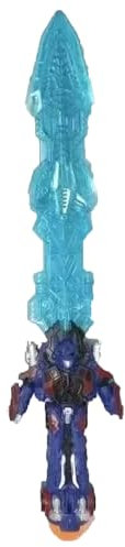 The Fancy Dress® Kids LED Light Up Swords With Sound - Diamond Pixel Axe 3 Colors Sword Toys For Boys Party Favors Gift For Children’s