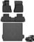 WeshyiGo Fußmatten & Kofferraumwanne Set kompatibel mit Peugeot 308 2013-2024 TPE Allwetter 3D Autofußmatten für Peugeot 308, Geruchsneutral und Wasserdicht