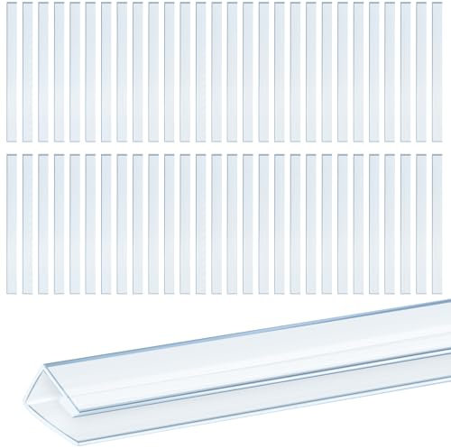 Innconee Polycarbonat-Gewächshausplatten, U-Steckverbinderprofil, U-Profil, U-K, U-Endkappe für Doppelwand-Gewächshausplatten, verhindert Staub, Regen, passend für 6 mm oder 4 mm Paneele, 6 m
