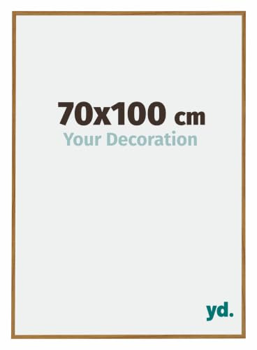 yd. Cadre Photo 70x100 cm Hetre Clair - Cadre en Plastique Evry | Your Decoration, Verre acrylique antireflet, Montage mural, Convient aux photos, affiches ou puzzles, Made in Holland