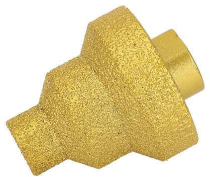 Generic Broca Escalonada Soldada con Diamante para Ampliación Eficiente del Orificio y Biselado Preciso, para Azulejos, Mármol, Hormigón, Vástago M14, Acero de Aleación, 1 Caja de Plástico