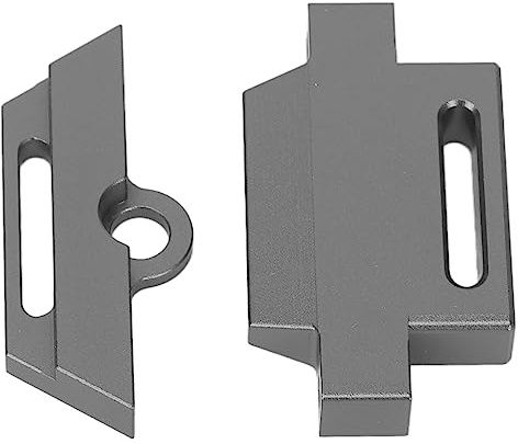 ERYUE Exquisite Aluminum Alloy Battery Plate Mount with Strap for Slash 2WD 5822, Ideal Battery Holder for RC Car Owners (Gray)