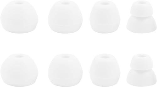 Juego de almohadillas de silicona de repuesto para auriculares inalámbricos Powerbeats Pro Beats, auriculares inalámbricos, cubierta de goma flexible, accesorios para la piel, color blanco