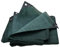 Brise vue renforcé 300 gr/m² vert 1.5 x 10 m
