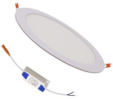 Faretto LED Incasso 18W Rotondo slim 22cm Switch 3000k-4200k-6400k F.I.207-217mm